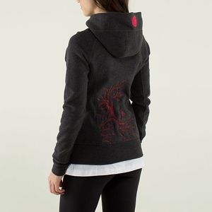 Like new! RARE lululemon chakra scuba hoodie 12